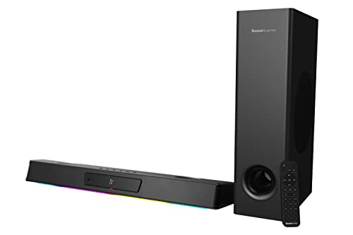 180W Peak Power with Compact Subwoofer