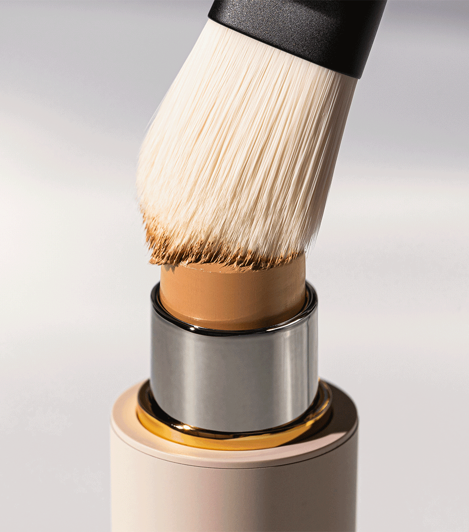 Best Foundation Brush for Flawless Makeup Application - Soft Synthetic Bristles for Liquid & Powder - Perfect for Daily Use & Professional Makeup Artists