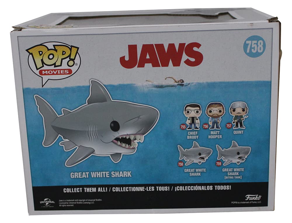 Susan Backlinie Autographed Jaws Funko Pop #758 - Limited Edition Signed Collectible - Perfect for Movie Memorabilia Fans & Pop Culture Enthusiasts - Great for Display in Home Theater, Office, or Collection Showcase