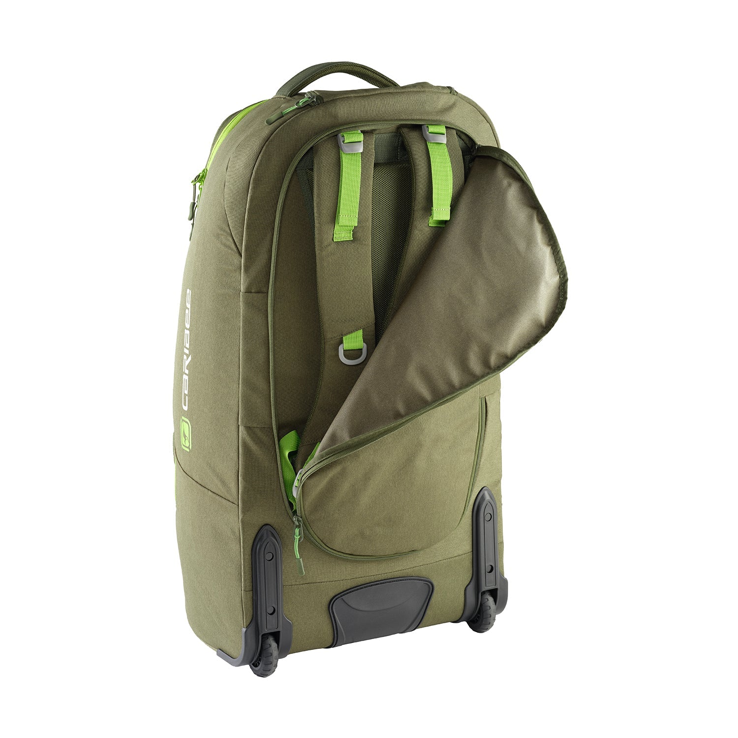 Caribee Adventure 70L Duffle Bag with Backpack Straps - Olive Green - Perfect for Travel, Camping & Outdoor Adventures