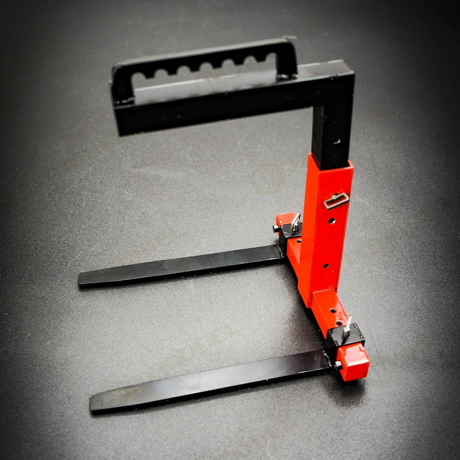 1/14 Scale RC Hydraulic Crane Metal Fork Accessory - F1650 Remote Control Tractor Truck Parts for Simulation Vehicles & Hobby Model DIY | Perfect for Construction Site Scenes & RC Car Enthusiasts