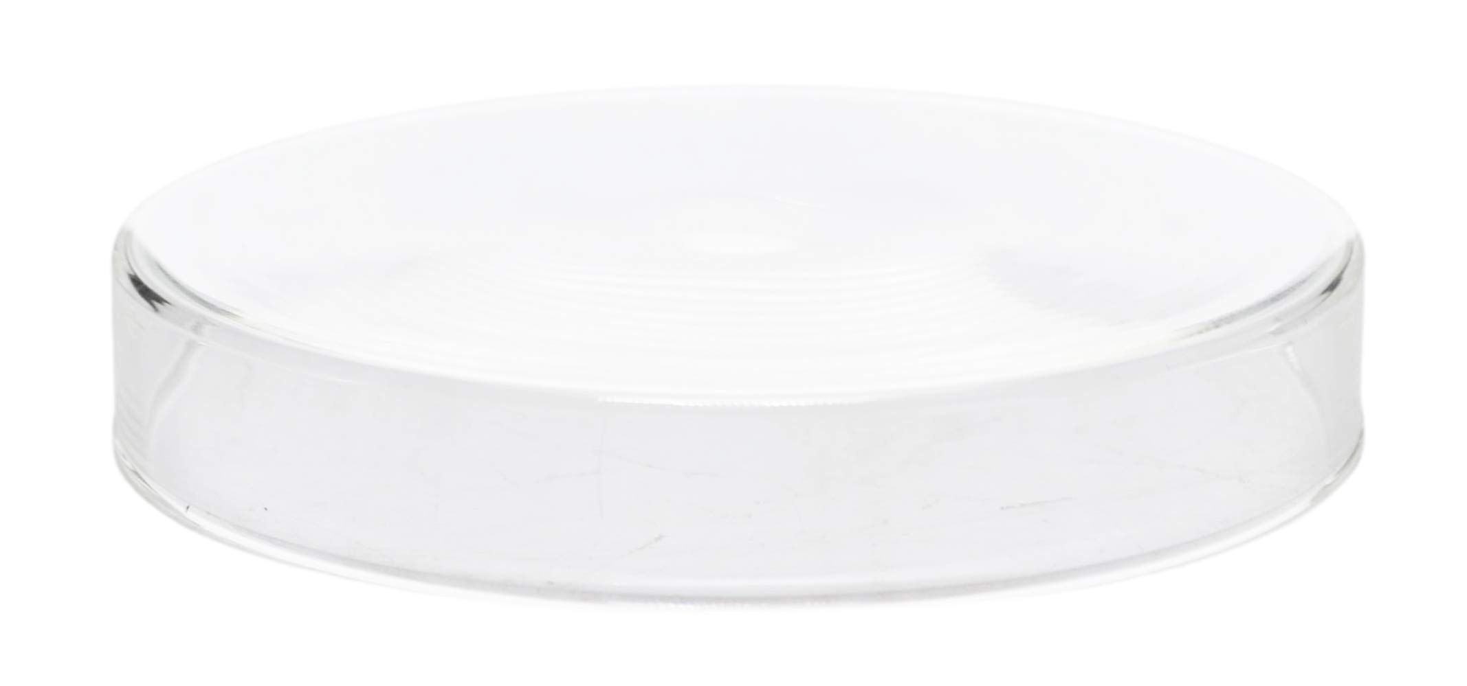 EISCO 90 x 15mm Soda Glass Petri Dish - Lab-Grade for Bacteria Culture, Science Experiments & Classroom Use