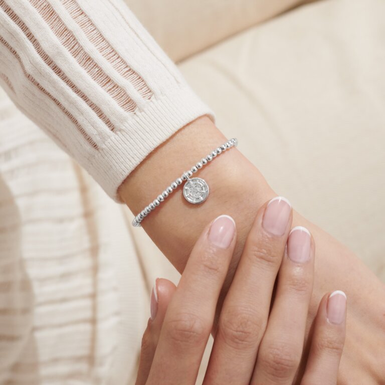 Joma Jewellery Bracelet - 'A Little I'd Be Lost Without You' Engraved Gift for Her | Romantic & Sentimental Jewelry for Anniversaries, Birthdays & Special Occasions