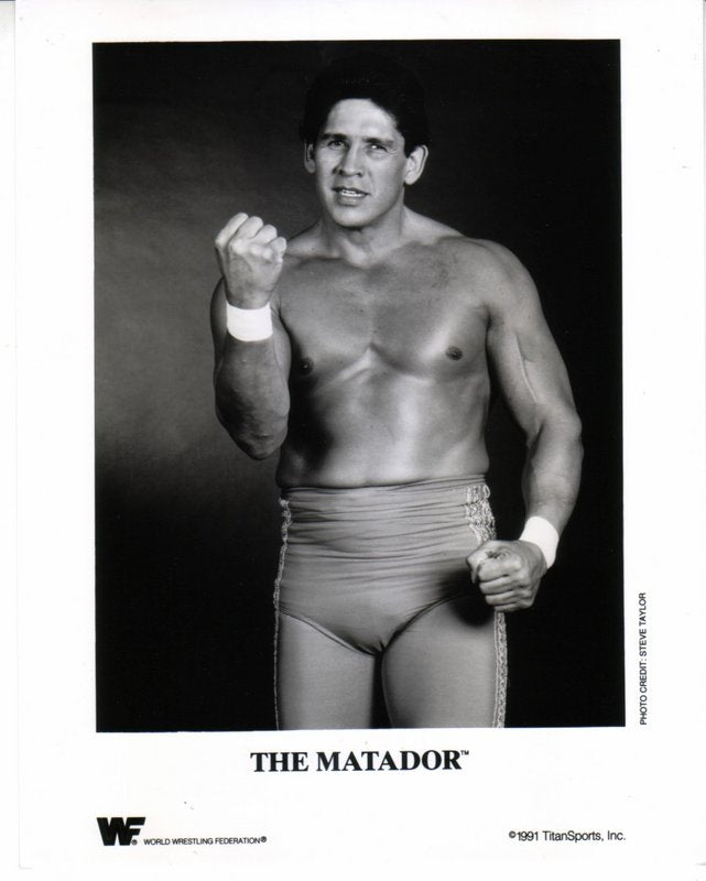 1991 The Matador Tito Santana Wrestling Action Figure - Collectible Vintage WWF Wrestling Toy for Display & Play