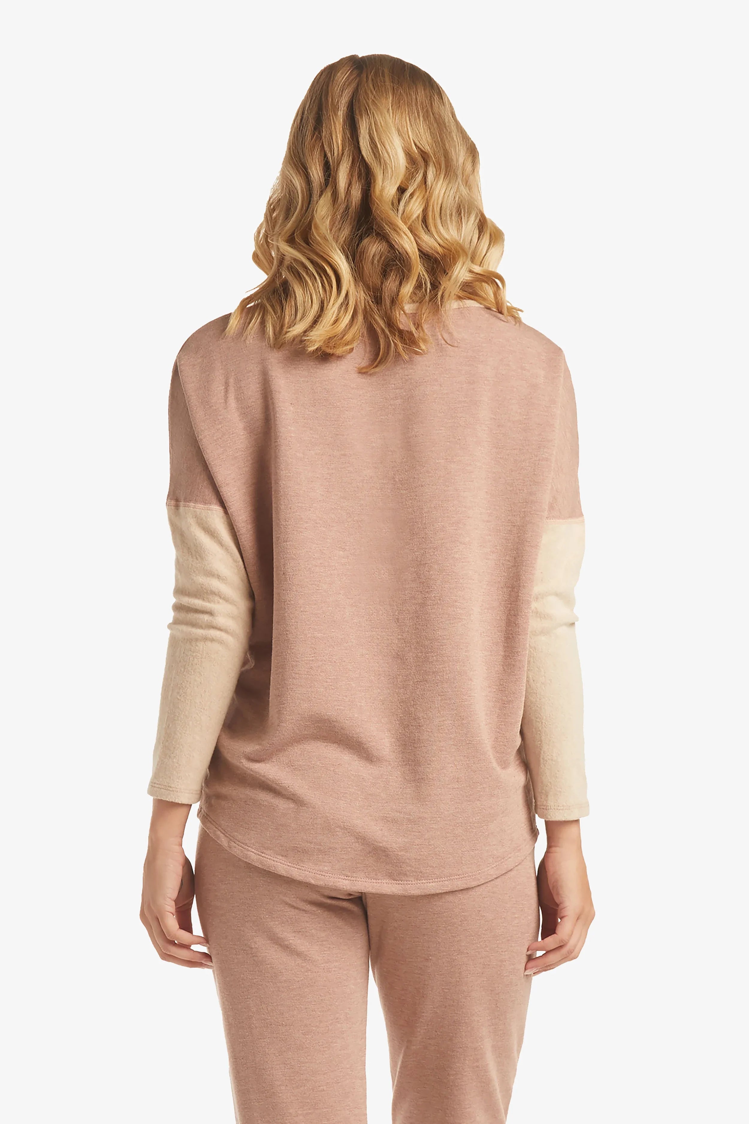 Sophie Pullover Sweater - Soft Blush Rose Knit Top for Women | Cozy Casual Wear for Fall & Winter