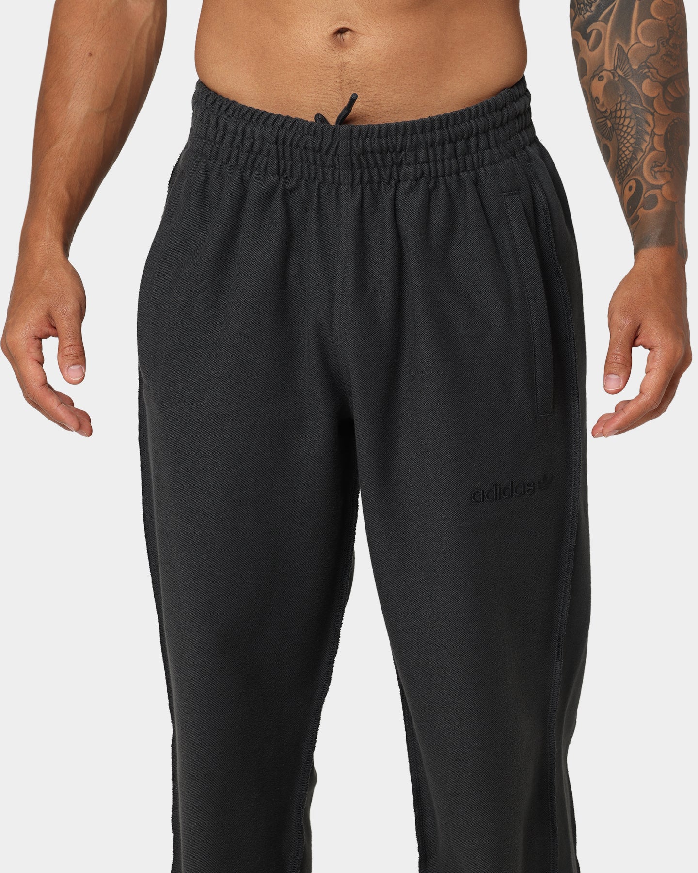 Adidas Loopback Sweatpants for Men & Women - Carbon Gray Comfortable Jogger Pants for Running, Gym, Lounge & Casual Wear