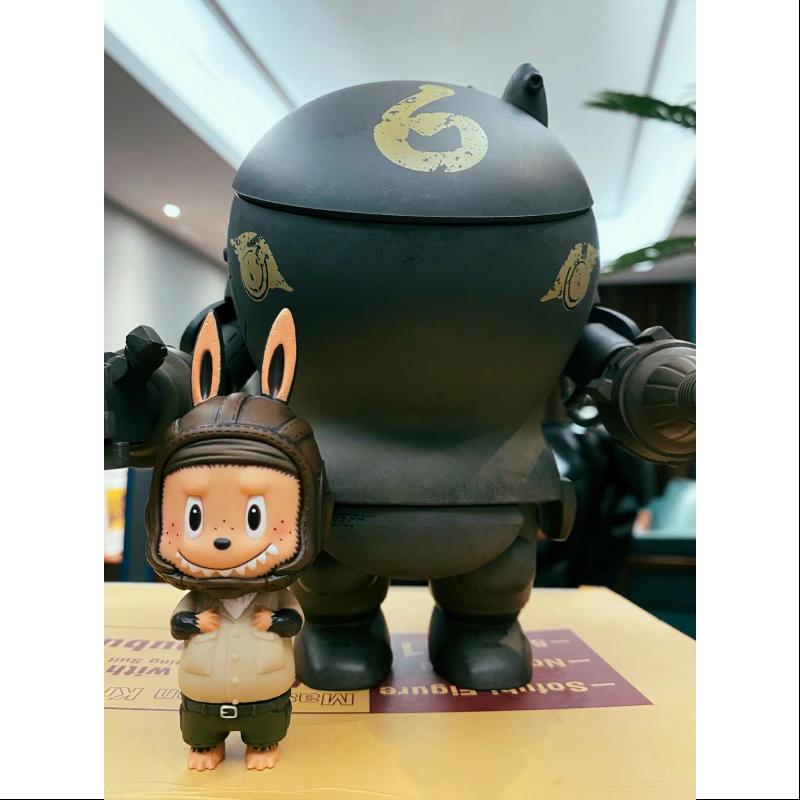 Labubu The Monsters S.A.F.S With Mini Labubu Pilot Ver.1.0 LIMITED Edition - Collectible Vinyl Figure for Anime Fans, Perfect for Display, Gifts, and Toy Collections