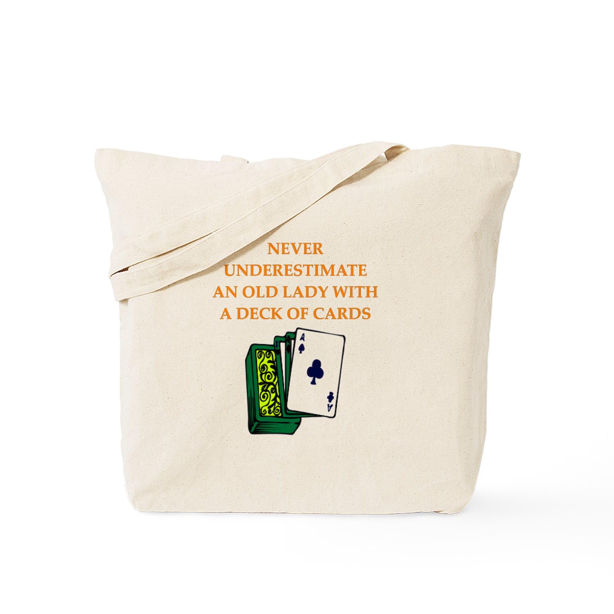 Funny Joke Tote Bag - Natural Canvas Reusable Shopping Bag for Groceries, Beach & Everyday Use | Eco-Friendly & Durable | CafePress