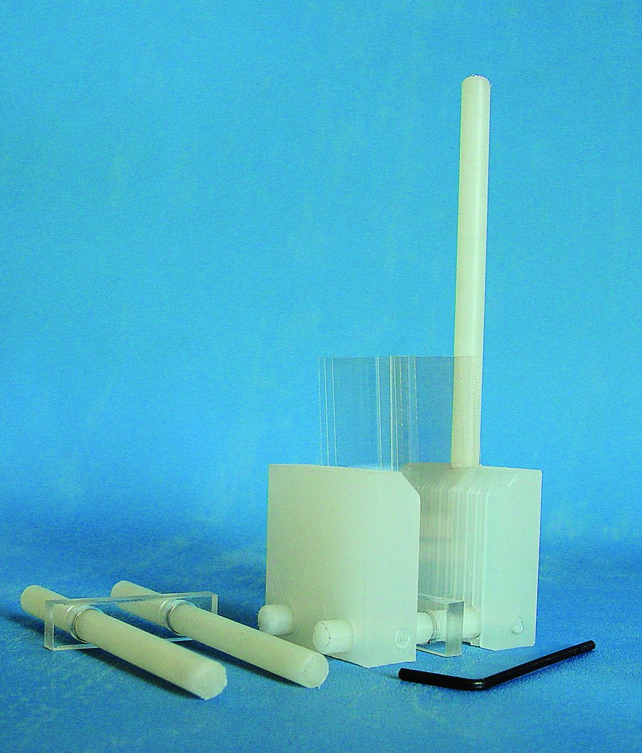 Adjustable Cover Glass Rack - Lab Microscope Slide Holder for Scientific Research & Education | Perfect for Pathology, Histology & Biology Studies