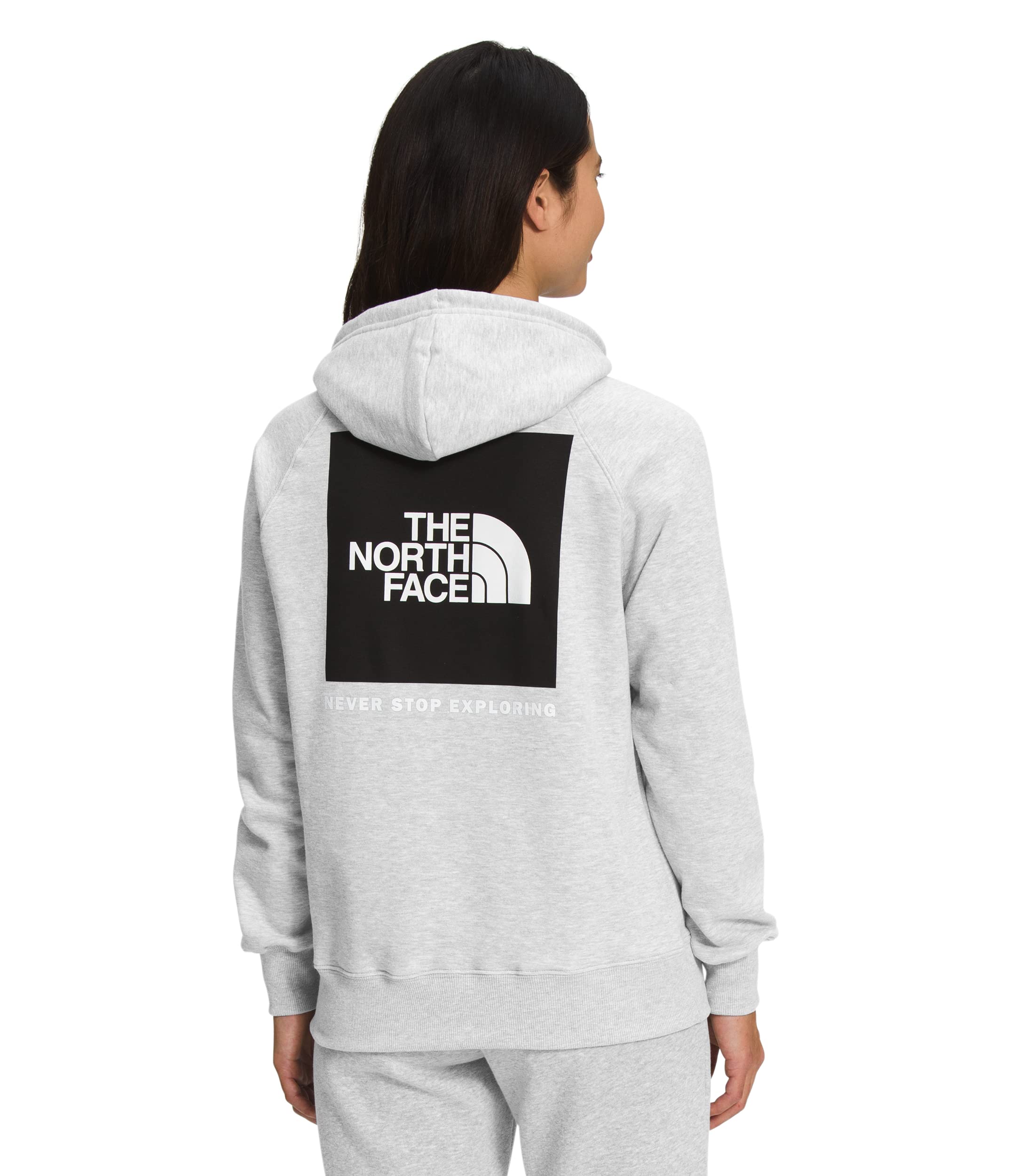 The North Face Box NSE Pullover Hoodie for Men & Women - Lightweight Fleece Jacket for Hiking, Camping & Outdoor Activities
