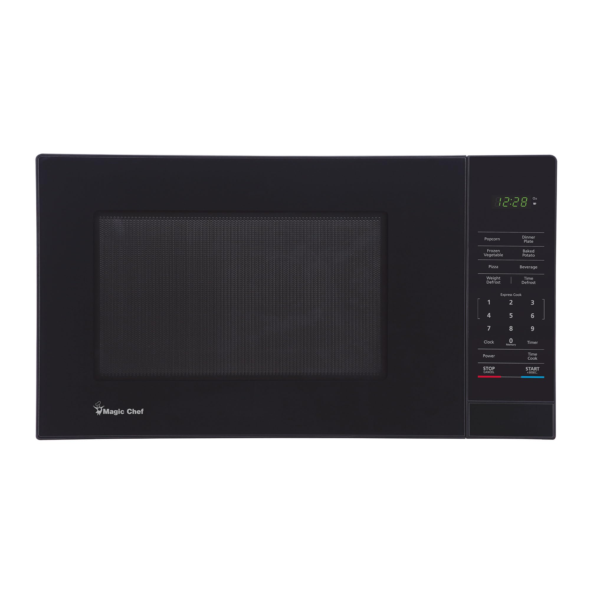 Magic Chef Countertop Microwave Oven - 1000W Compact 1.1 Cu Ft Small Microwave with 10 Power Levels - Perfect for Dorms, Apartments & Small Kitchens - Black