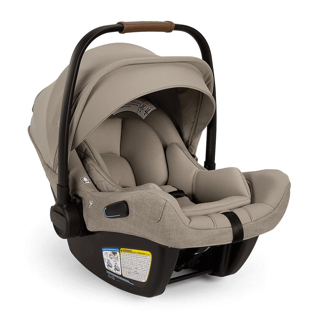 Nuna PIPA Aire RX Infant Car Seat with PIPA RELX Base - Lightweight, Safe & Comfortable Baby Car Seat for Newborns to 35 lbs - Perfect for Travel, Daily Commutes & Family Road Trips