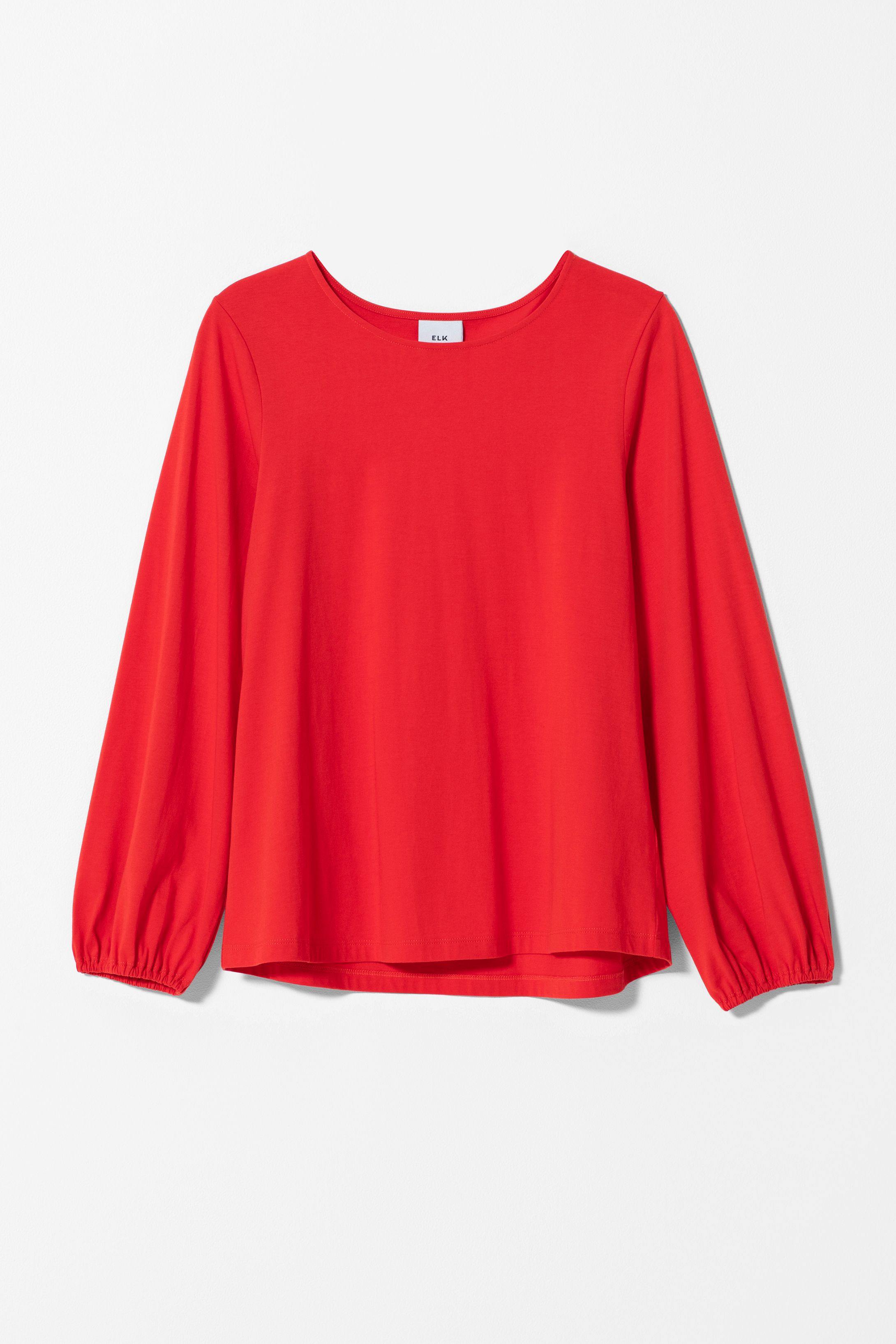 ELK Maja Women's Organic Cotton T-Shirt - Soft Breathable Eco-Friendly Casual Top for Everyday Wear & Outdoor Activities