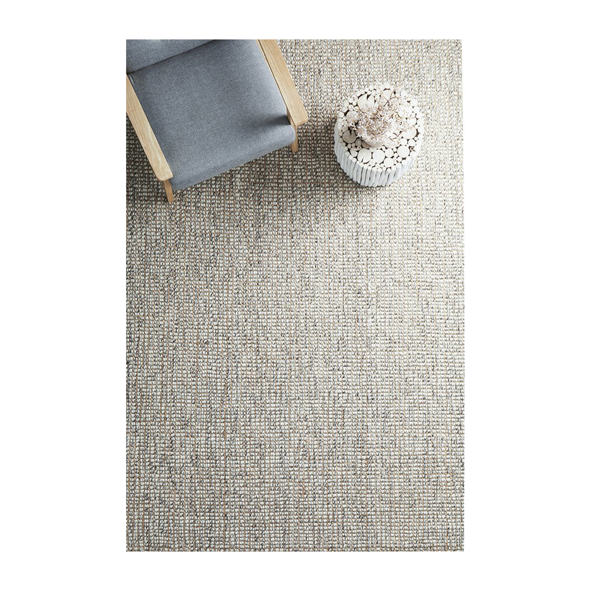 Arabella Soft Grey Area Rug - Plush & Durable for Living Room, Bedroom, or Nursery - Machine Washable Modern Home Decor