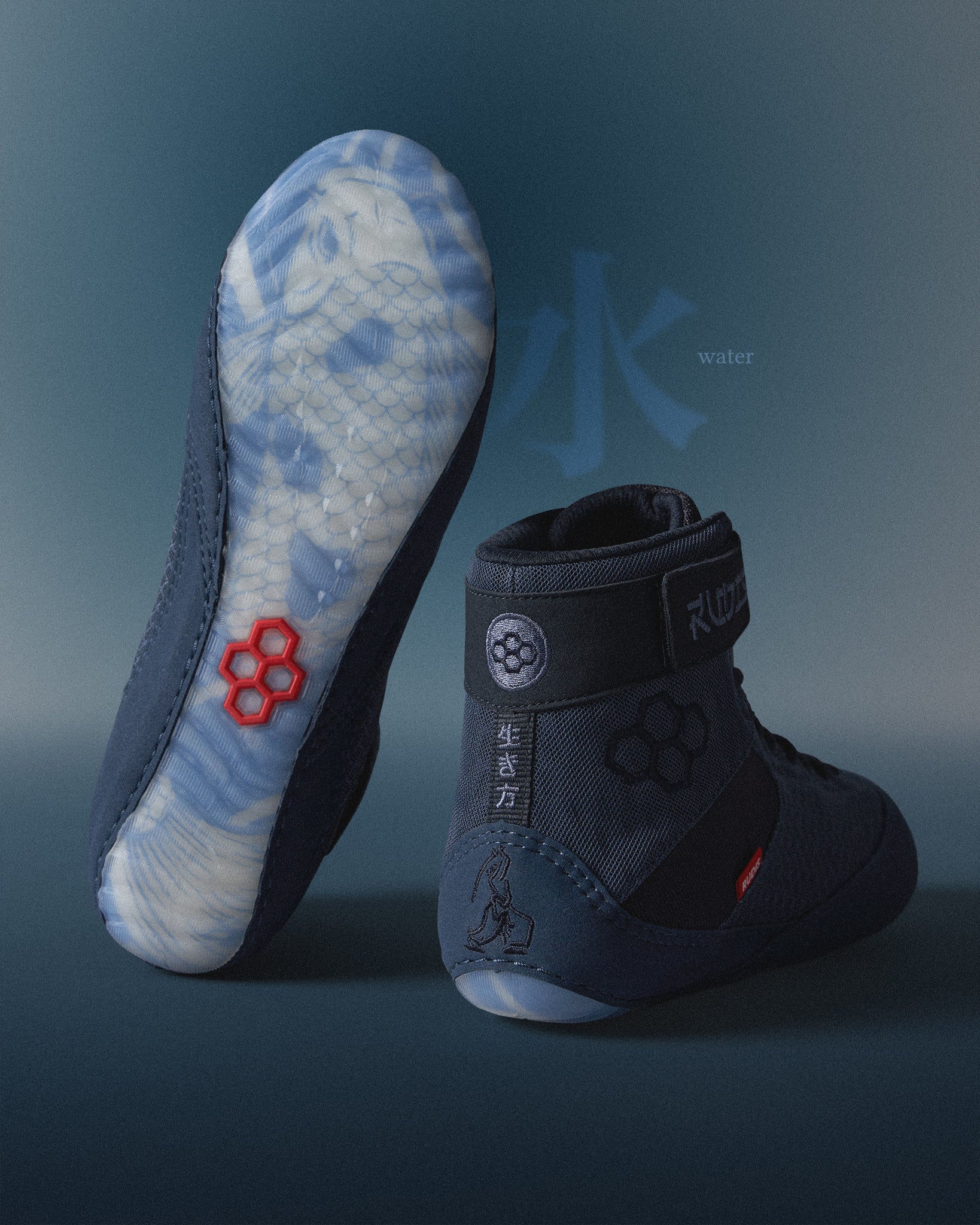 RUDIS Samurai Speed Adult Wrestling Shoes - Lightweight & Breathable for Men & Women - Perfect for Wrestling, MMA, BJJ & Training - Water-Resistant Design