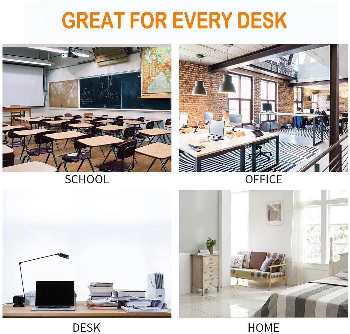 3-Pack Black Mesh Desk Organizer Set - 3-Compartment Pen Holder, Pencil Cup & Paper Clip Holder for Office & School Supplies | Perfect for Markers, Crafts & Stationery Organization