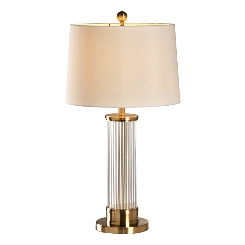 Edda Table Lamp - Modern LED Bedside Lamp with Touch Control & USB Port for Bedroom, Living Room, and Office - Perfect Night Light & Reading Light