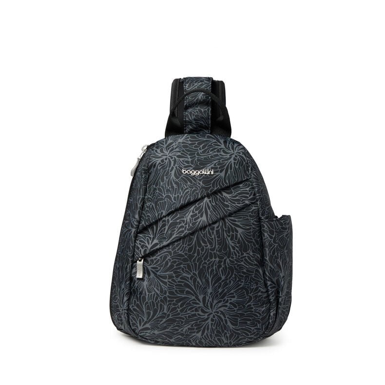Baggallini Classic Medium Crossbody Sling Bag for Women - Lightweight, Water-Resistant & Hands-Free Everyday Purse - Perfect for Travel, Shopping, and Work Commutes