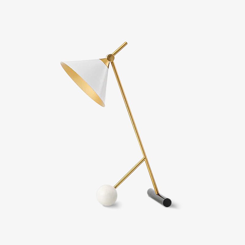 Cleo Table Lamp - Modern LED Desk Light for Home Office, Bedroom & Living Room | Stylish Nightstand Lamp with Adjustable Brightness | Perfect for Reading, Working & Relaxing