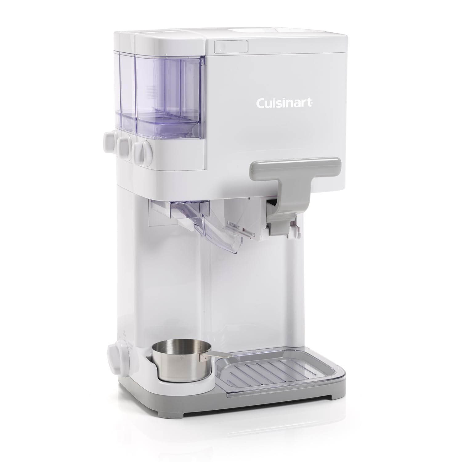 Cuisinart ICE48U 1.42L Ice Cream Maker Machine - Make Homemade Gelato, Sorbet, Dairy-Free & Frozen Yogurt in 20 Minutes - Includes Topping Dispenser - Easy to Use & Clean - Makes 6 Servings - Perfect for Parties, Family Gatherings & Summer Treats