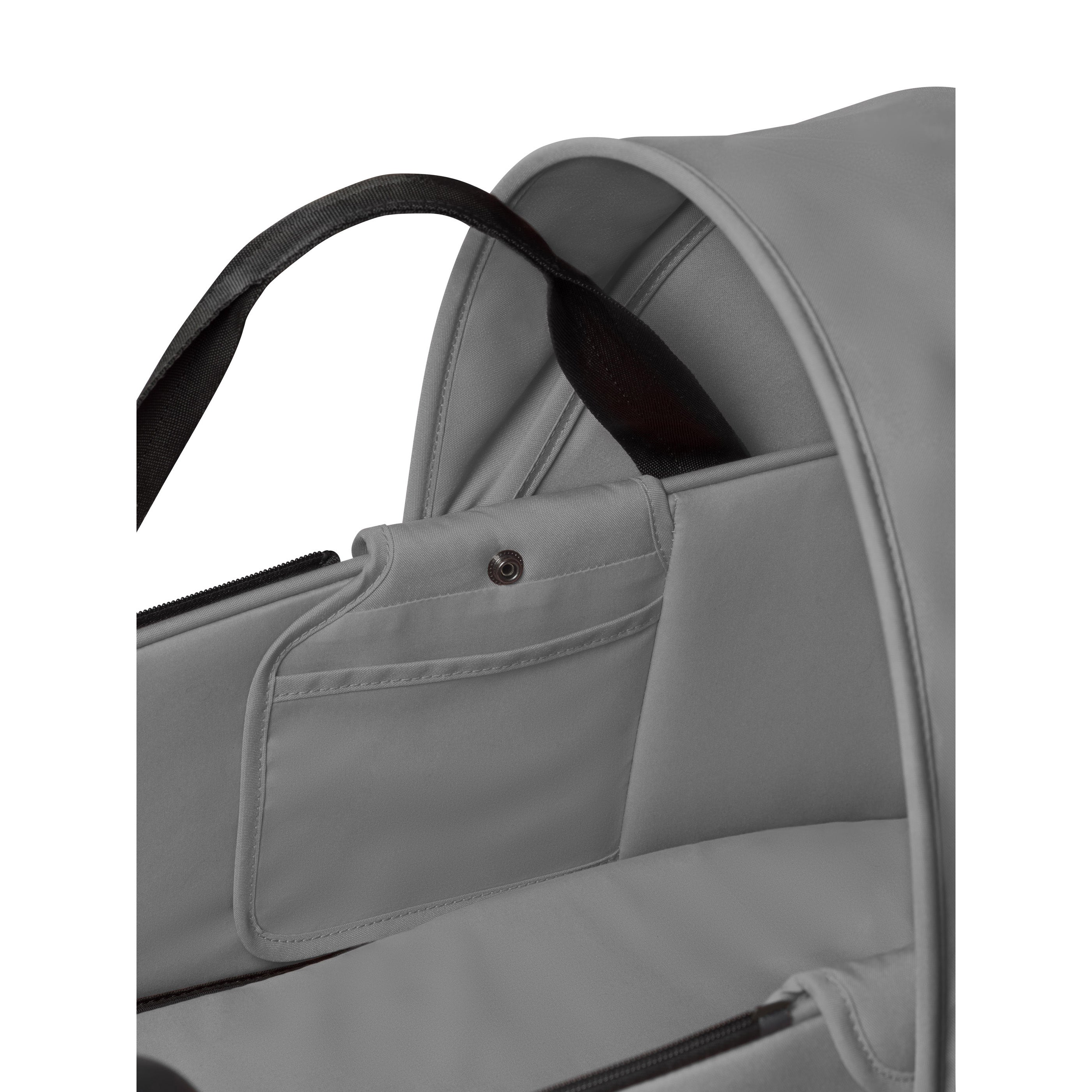 BabyZen YOYO Bassinet - Lightweight & Portable Grey Baby Crib for Travel, Stroller & Home Use - Perfect for Newborns & Infants