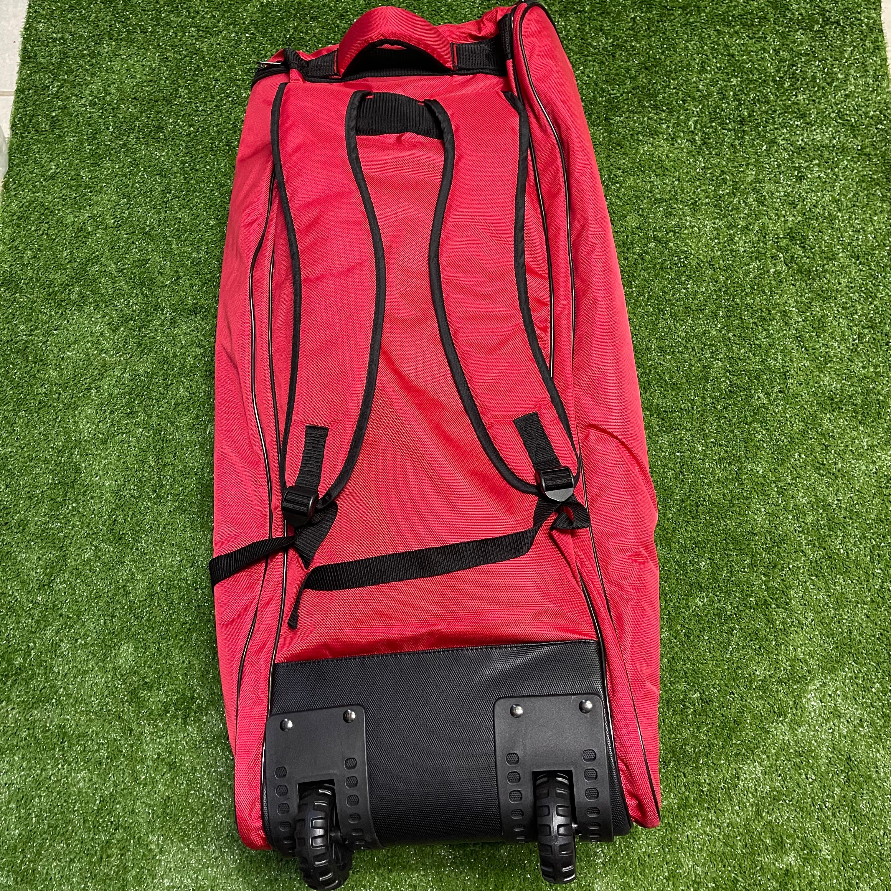MRF VK 18 Senior Wheelie Cricket Kit Bag - Premium Cricket Equipment for Adults - Perfect for Matches, Practice & Travel
