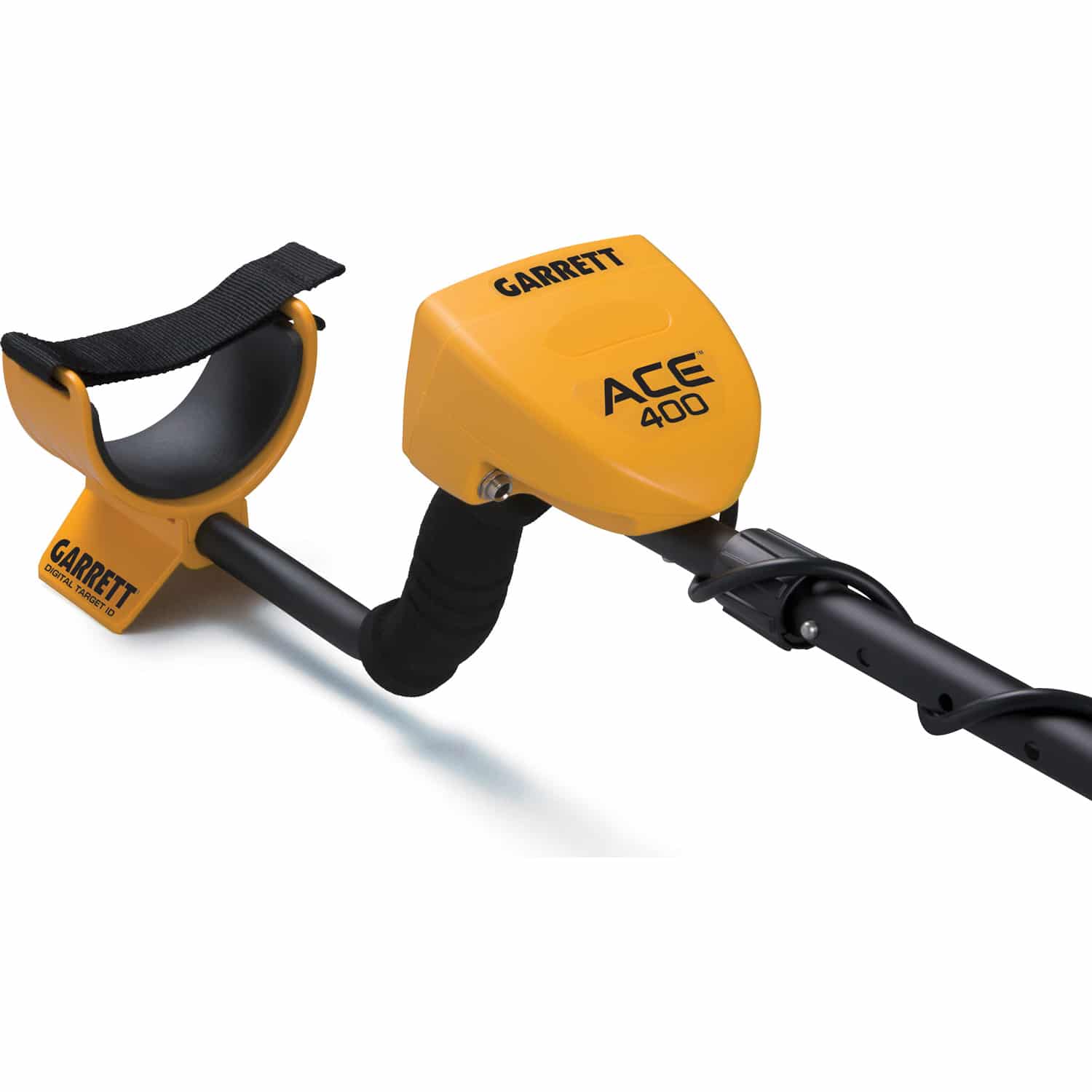 Garrett ACE 400 Metal Detector with Waterproof Search Coil & Carry Bag - Professional Metal Detecting for Beach, Park & Treasure Hunting Adventures