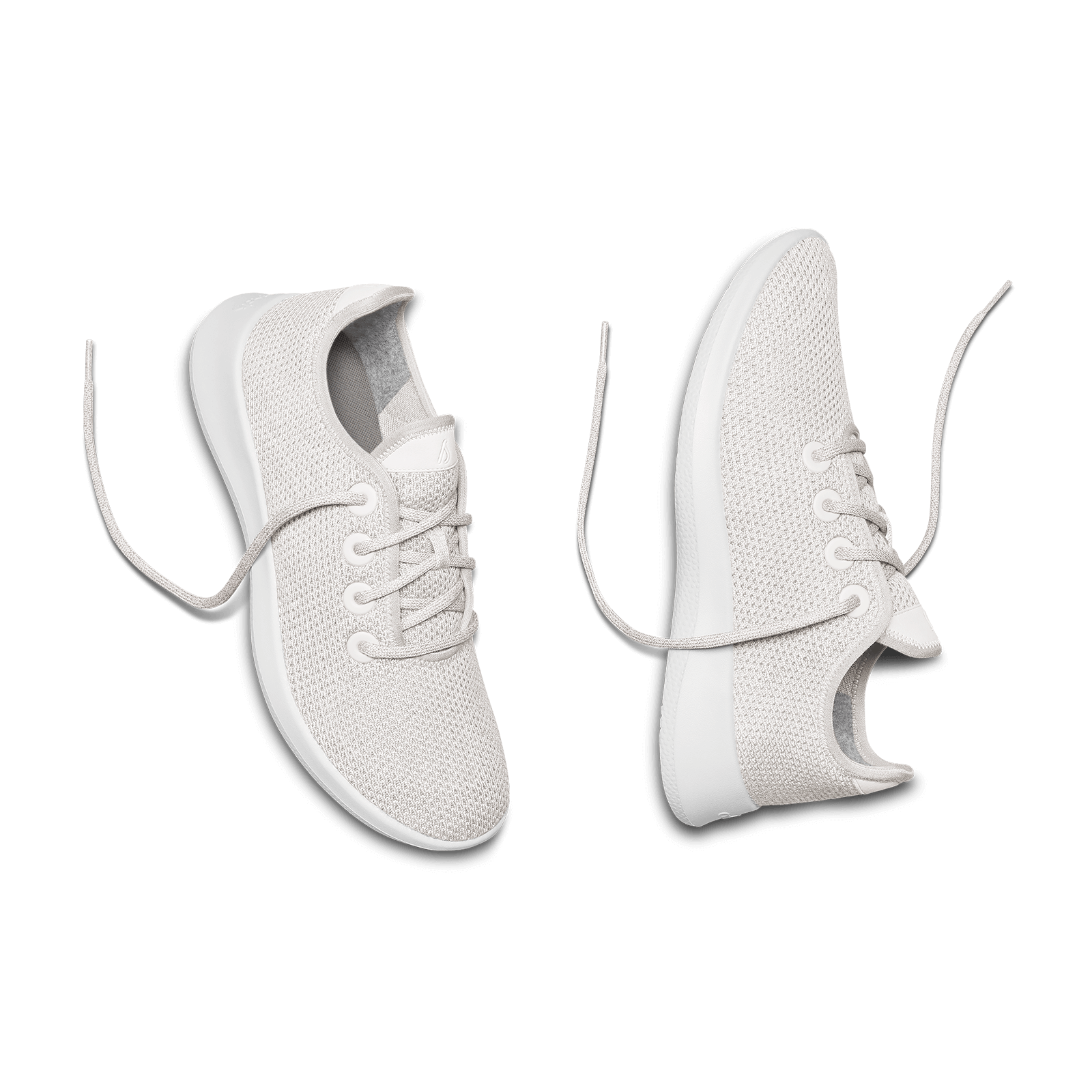 Men's Tree Runner Sneakers - Kaikoura White with White Sole | Lightweight Eco-Friendly Running Shoes for Men | Perfect for Jogging, Gym Workouts & Casual Wear