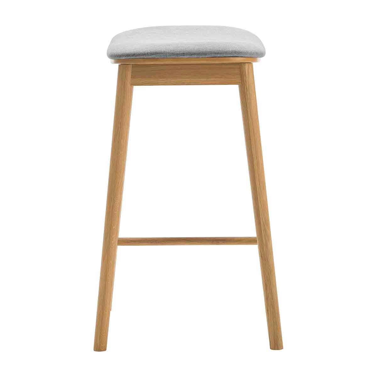 Lando Fabric Backless Bar Stool - Modern Kitchen Island & Counter Height Stool for Dining & Home Decor - Perfect for Small Spaces, Breakfast Nooks & Bars