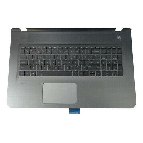 Original HP Pavilion 17 G Laptop Palmrest Keyboard Touchpad Replacement Part 809303-001 - Compatible with HP 17 G Series Laptops for Home & Office Use