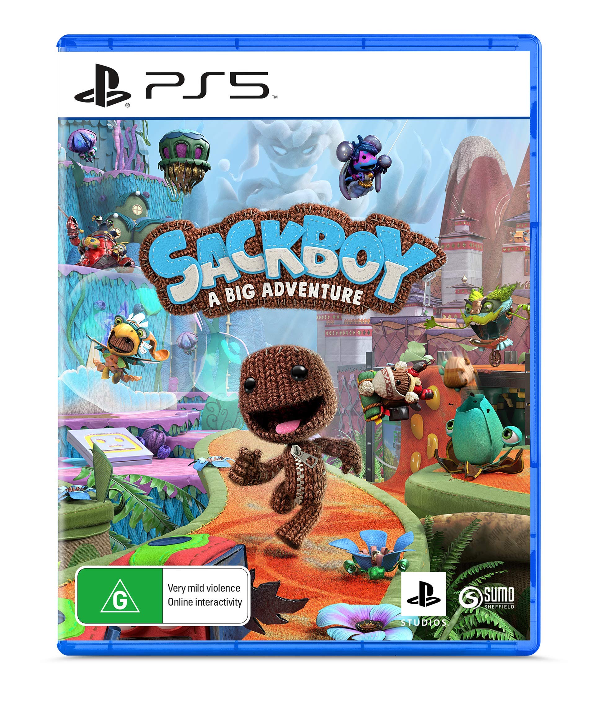 PlayStation 5 Sackboy: A Big Adventure Game - PS5 Platformer for Kids & Adults | Perfect for Family Game Nights & Solo Play