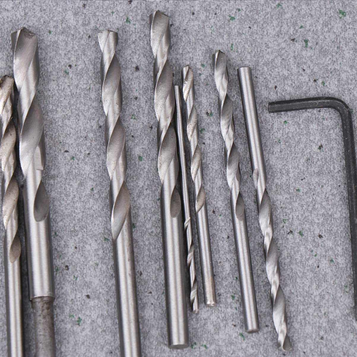 DOITOOL HSS Countersink Drill Bit Set - 8 Sizes Hex Shank for Chipboard, Particle Board & Hinge Installation - Perfect for Woodworking, Cabinetry & DIY Projects
