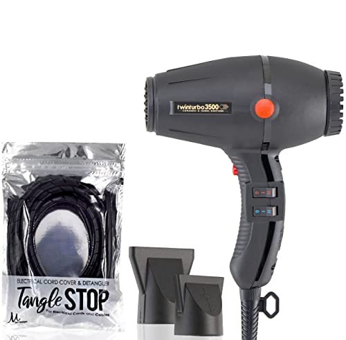 Turbo 3500 Ceramic Black + Tangle Stop