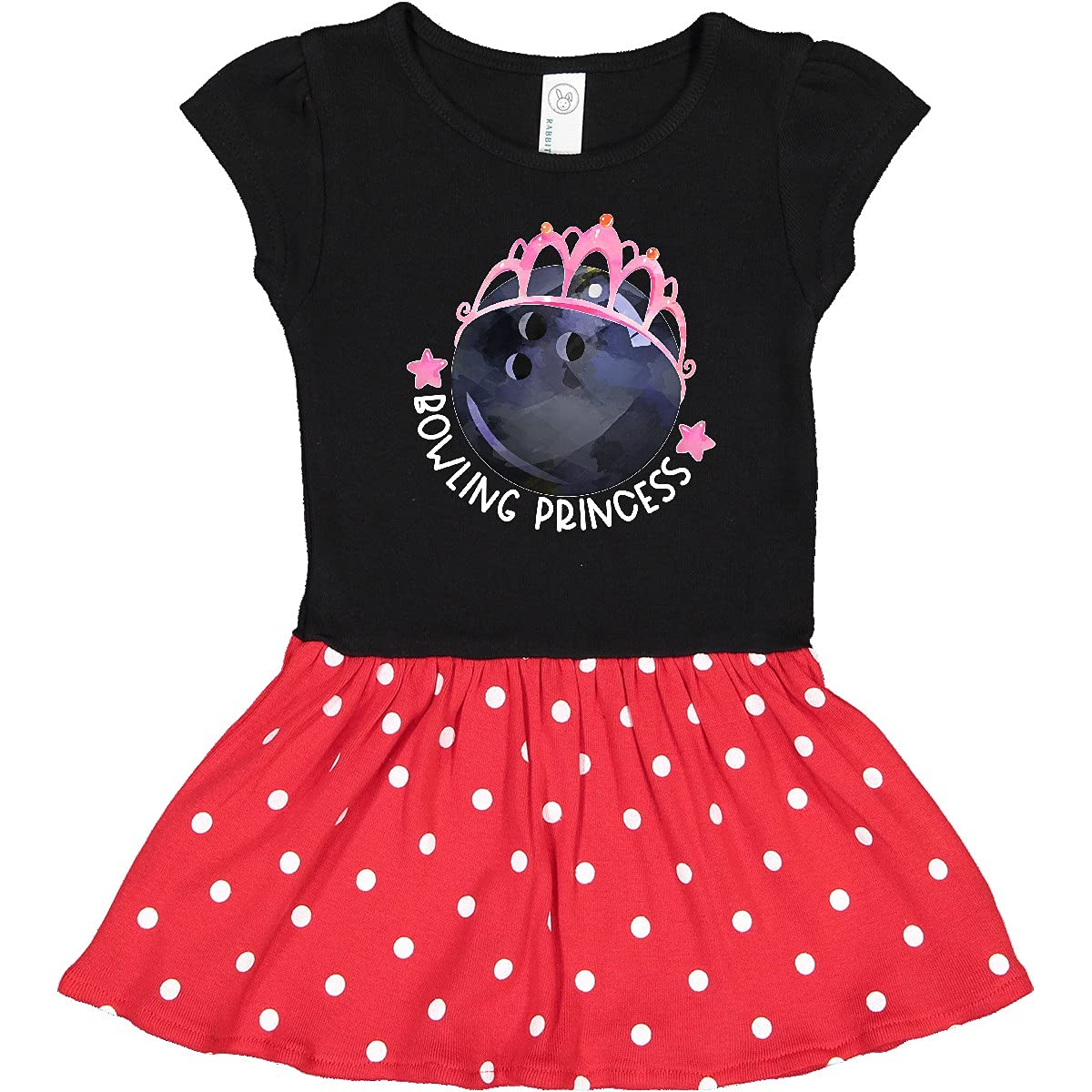 Inktastic Bowling Princess Tiara Infant Dress - Cute Baby Girl Outfit for Parties, Holidays & Special Occasions