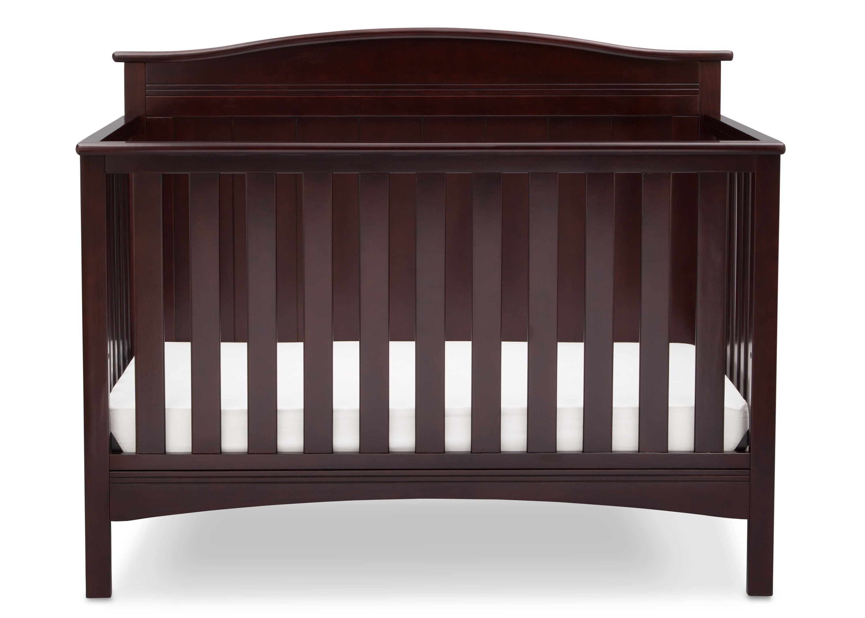 Bennett 4-in-1 Convertible Baby Crib - Toddler Bed, Daybed & Full-Size Frame - Safe & Stylish Nursery Furniture for Newborns to Teens | Perfect for Small Spaces & Modern Nurseries