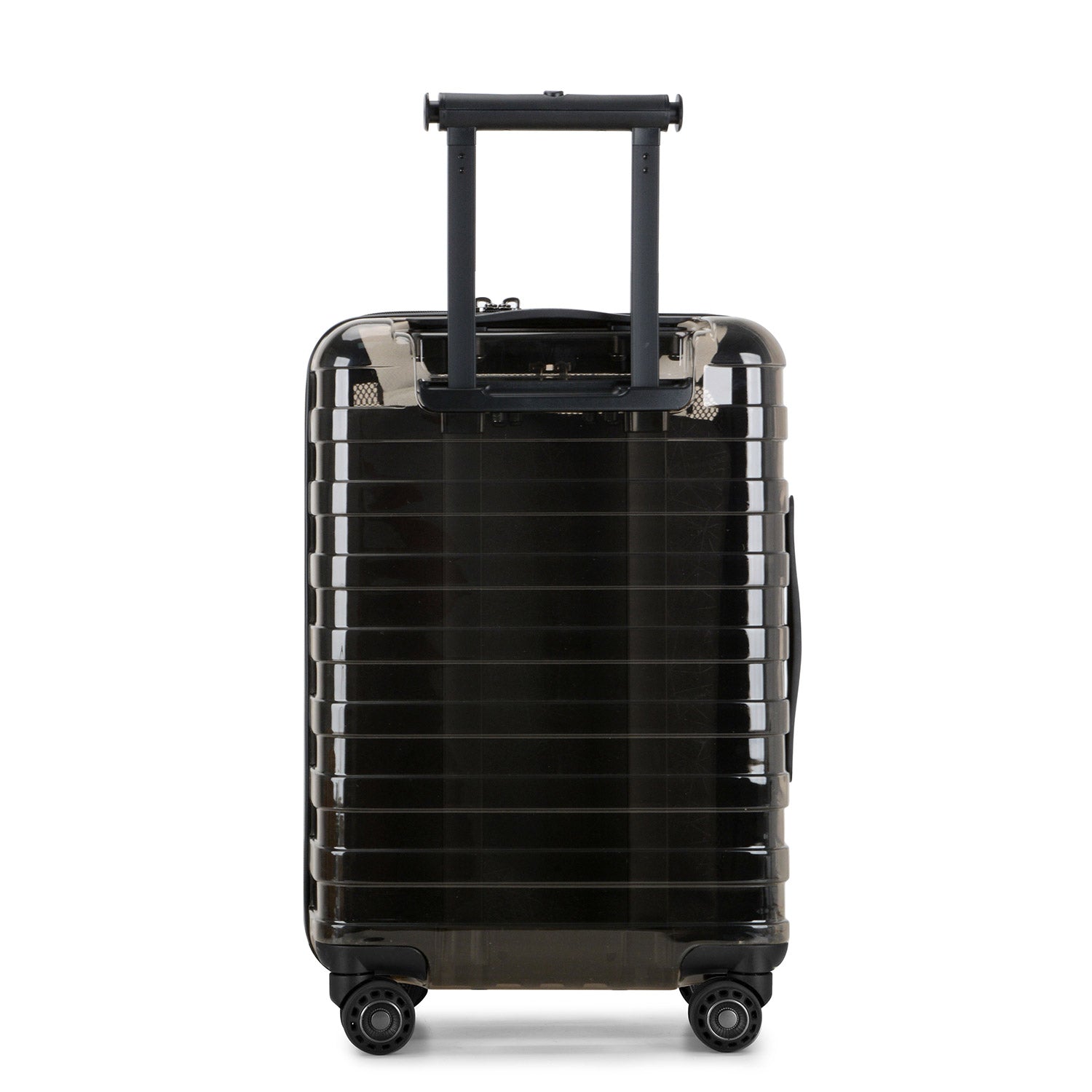 Millennial II Clear Transparent Carry On Luggage - Lightweight Durable Suitcase for Travel, Business Trips & Weekend Getaways