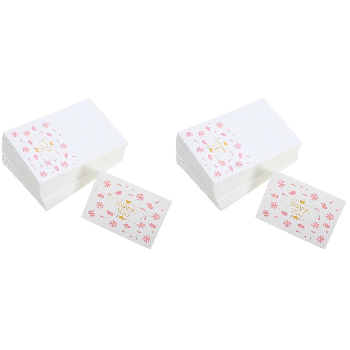 200 Pack LUOZZY Thank You Cards - Small Blank Note Cards for Birthday, Wedding, Baby Shower Gifts & Party Supplies | Perfect for Business Appreciation, Customer Gifts & Special Occasions