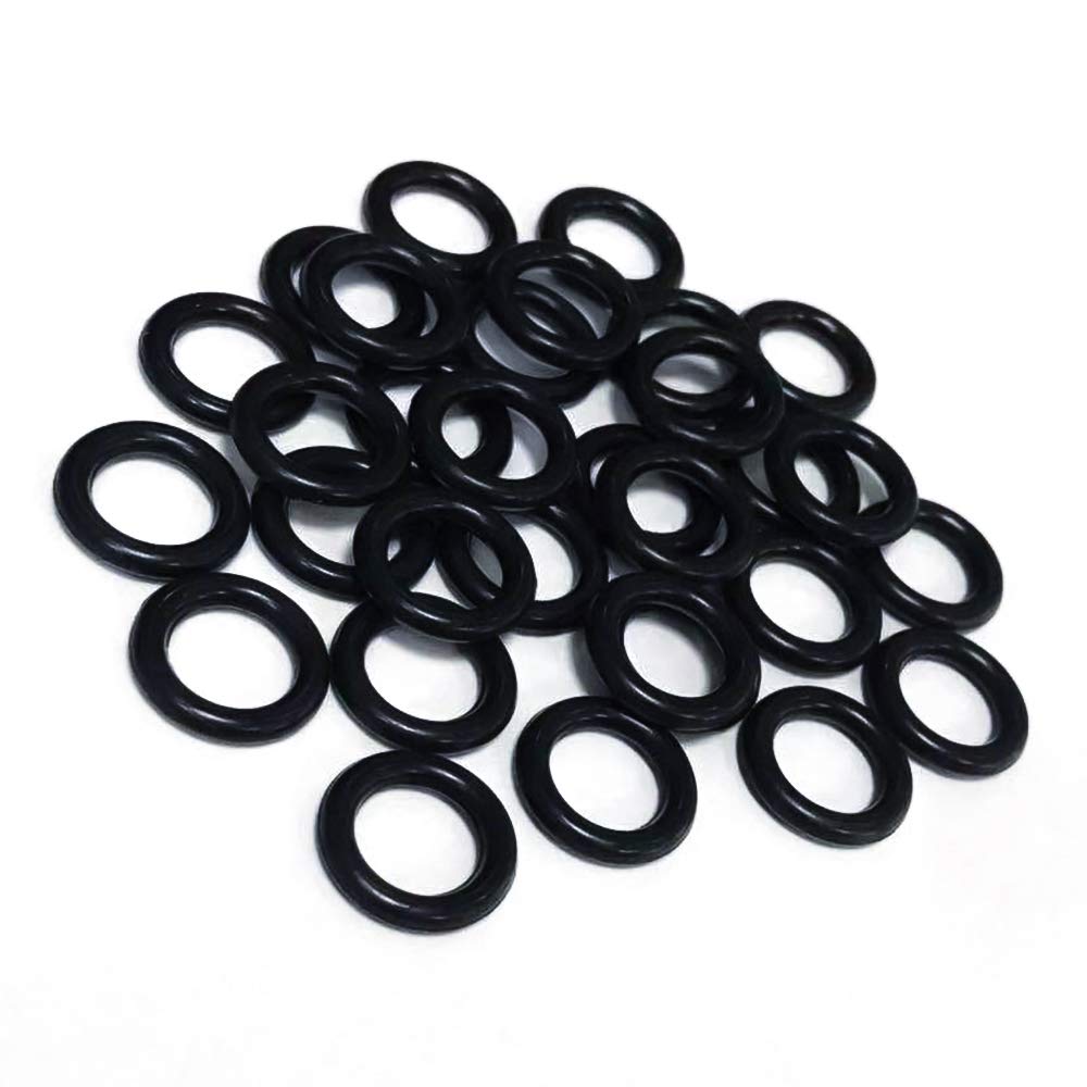 HQMPC Garden Hose O-Ring Replacement Kit - 30Pcs for Quick Connectors | Durable Rubber Seals for Leak-Free Watering, Irrigation & Outdoor Use