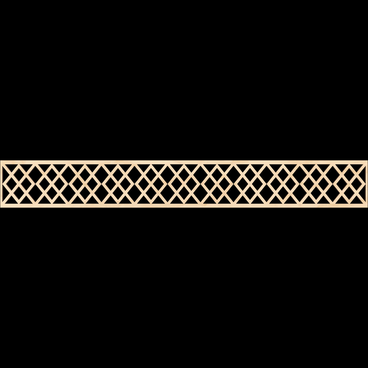 Hadley Fretwork Moulding - Decorative Wood Trim for Home & Furniture DIY Projects | Perfect for Crown Molding, Wall Paneling and Cabinet Accents