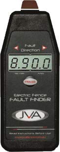 JVA Fault Finder & Fence Tester - Wireless Design Prevents Tangles & Shocks | Built-in Digital Voltage & Current Meter with LCD Display | Perfect for Electric Fence Maintenance & Farm Safety