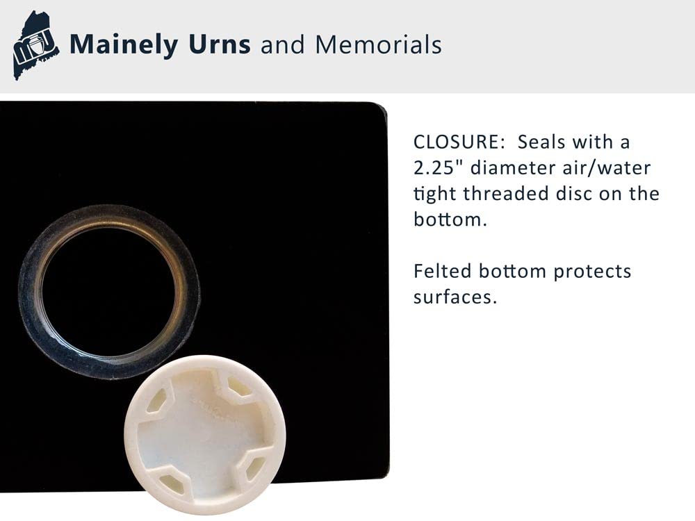 Personalized Golf Themed Bluestone Cremation Urn for Ashes - Elegant Cultured Marble Urn with 200 Cubic Inch Capacity (Holds Up to 200 lbs) - Perfect Memorial for Golf Lovers & Funeral Keepsake