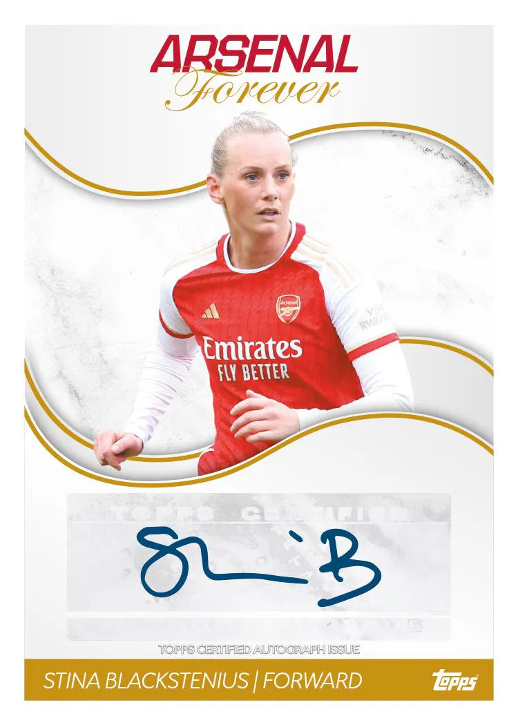 Topps Arsenal FC Forever 2024 Soccer Trading Cards - Collectible Football Memorabilia for Fans & Gift for Sports Enthusiasts