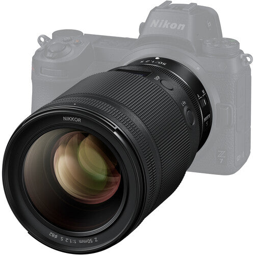 Nikon NIKKOR Z 50mm f/1.2 S Lens - Premium Fast Prime Lens for Portrait & Low Light Photography - Perfect for Professional Photographers & Videographers