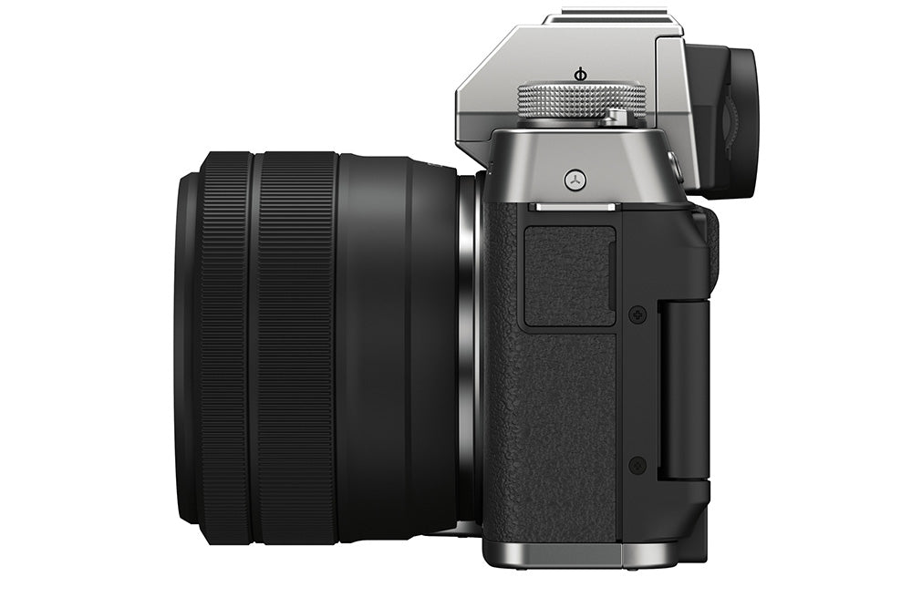 FUJIFILM X-T200 Mirrorless Digital Camera with XC15-45mm Lens Kit (Silver) - Perfect for Travel Photography & Vlogging