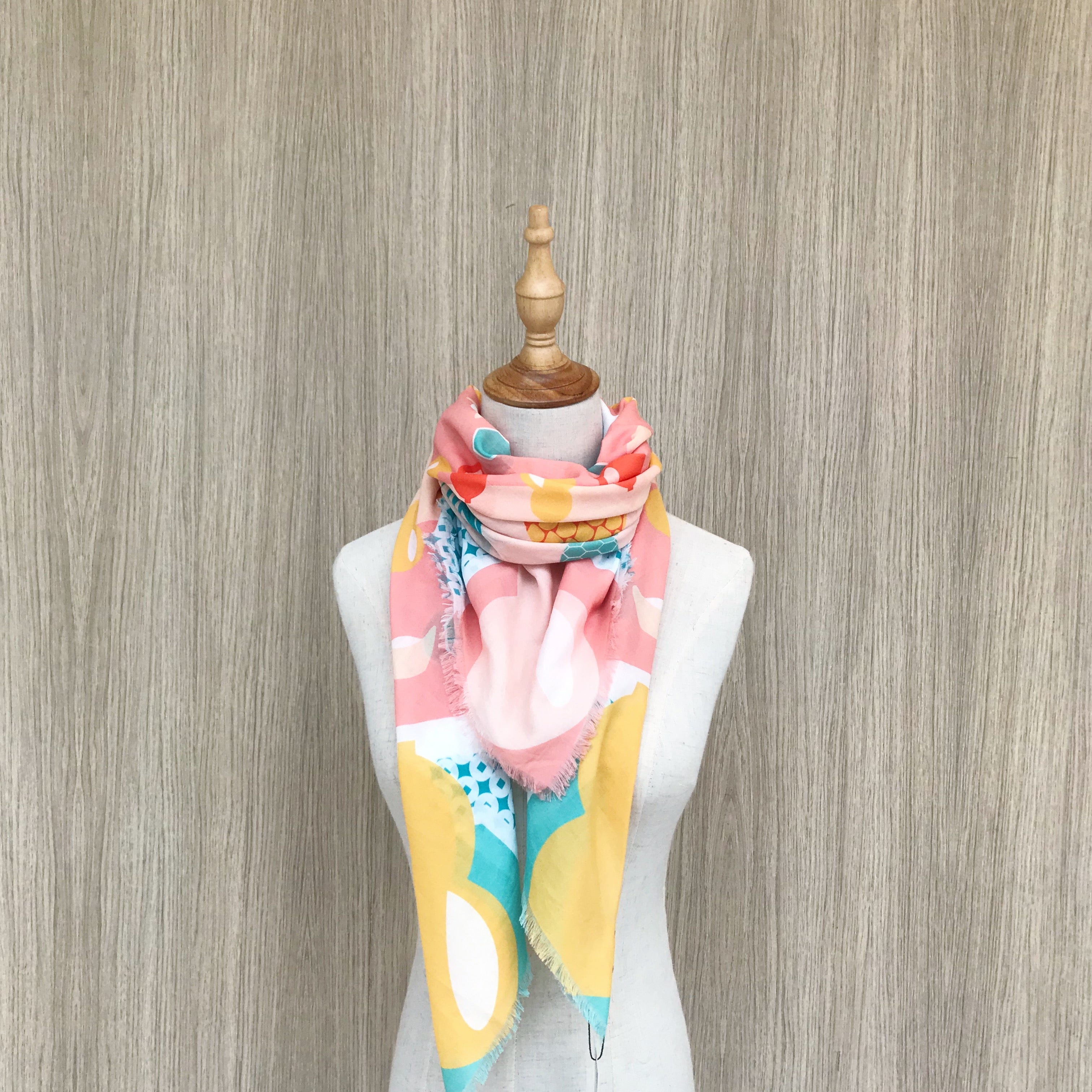Lucky Cotton Scarf for Women - Soft & Stylish Winter Fashion Accessory - Perfect for Cold Weather, Office Wear & Holiday Gifts