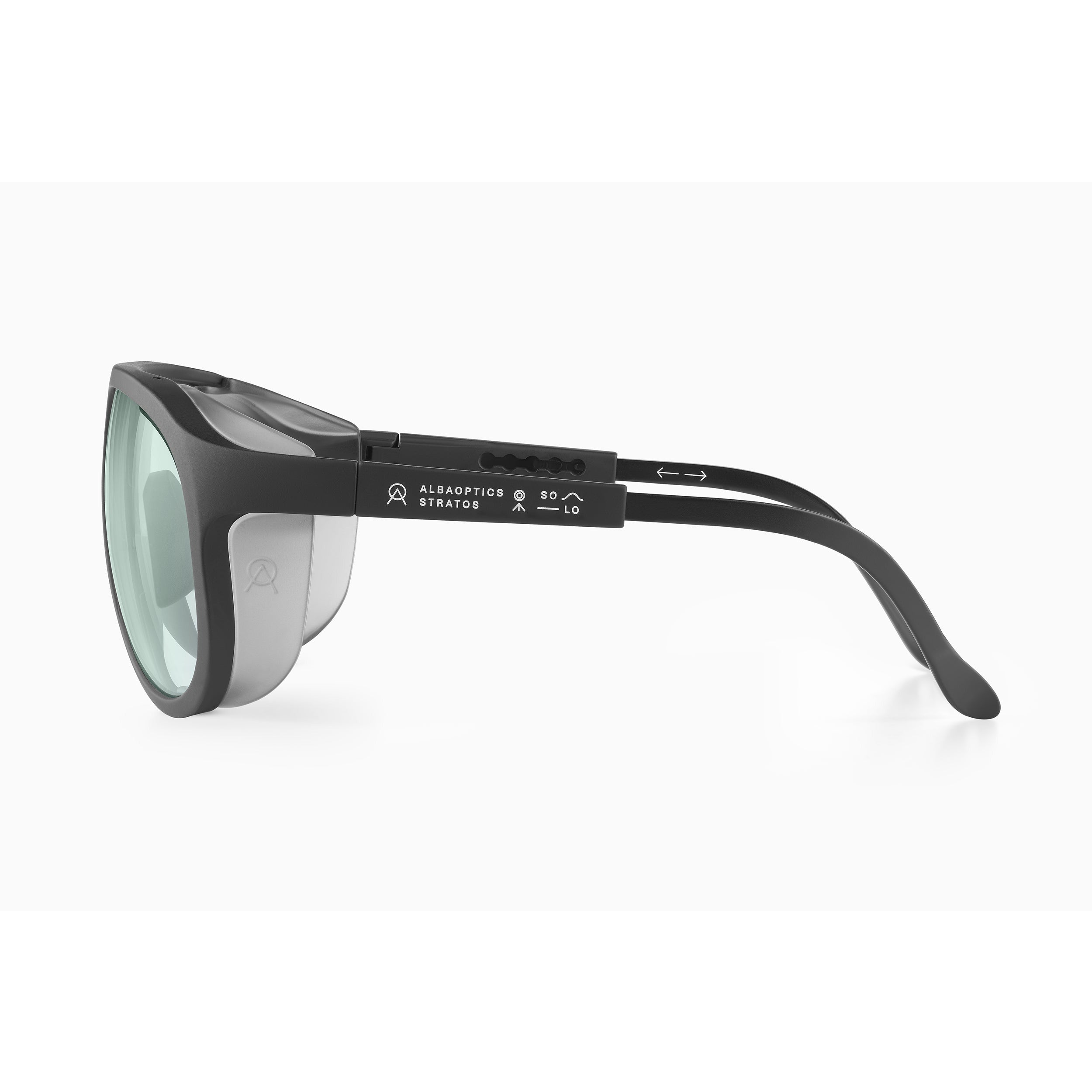 SOLO Black or White Photochromatic Lens - Premium Sunglasses for Outdoor Sports, Cycling & Driving - UV Protection & Anti-Glare