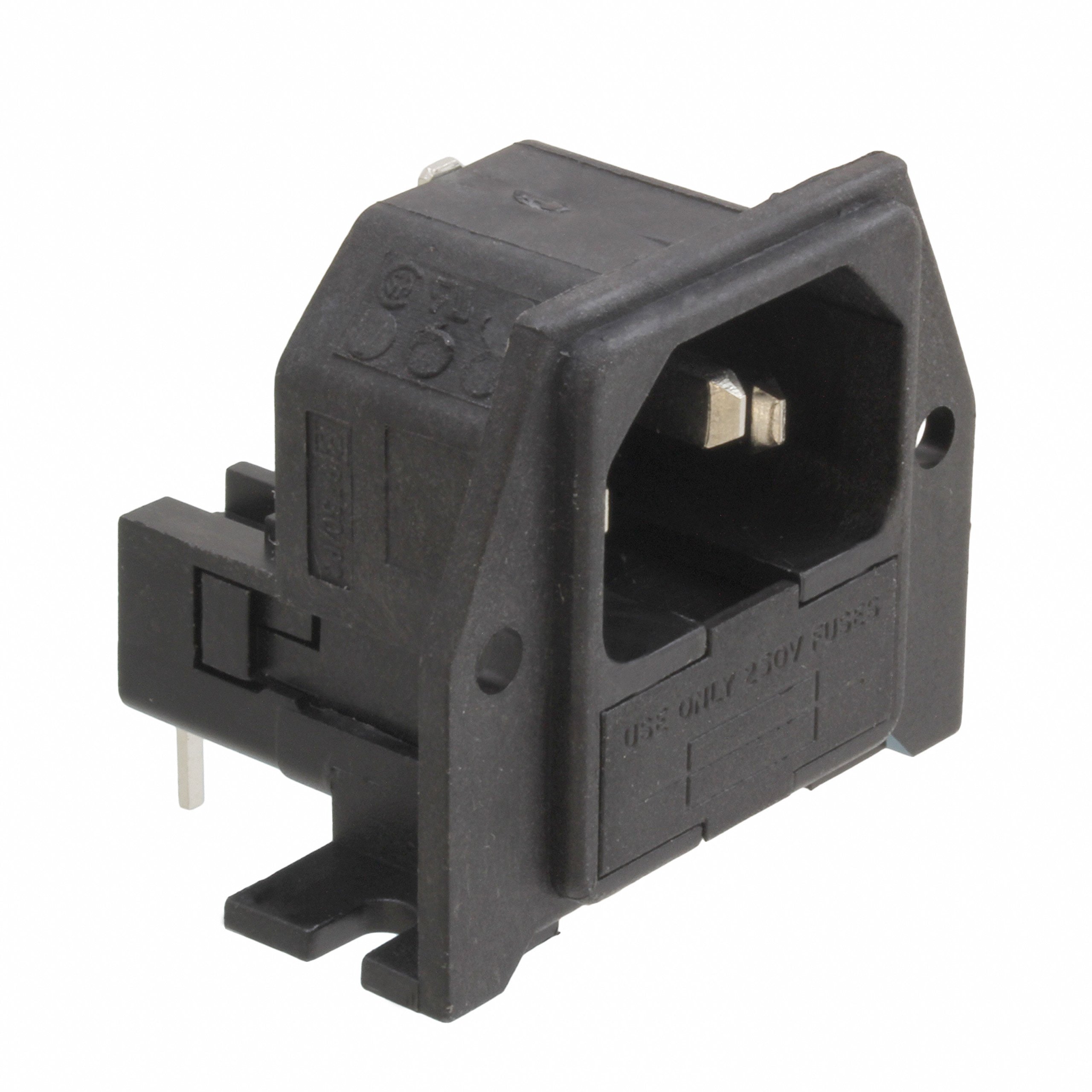 PF0030/PC Fused IEC Power Connector Plug - 10A 250V (10 Pack) - Perfect for Electronics, Appliances & Industrial Equipment Power Supply