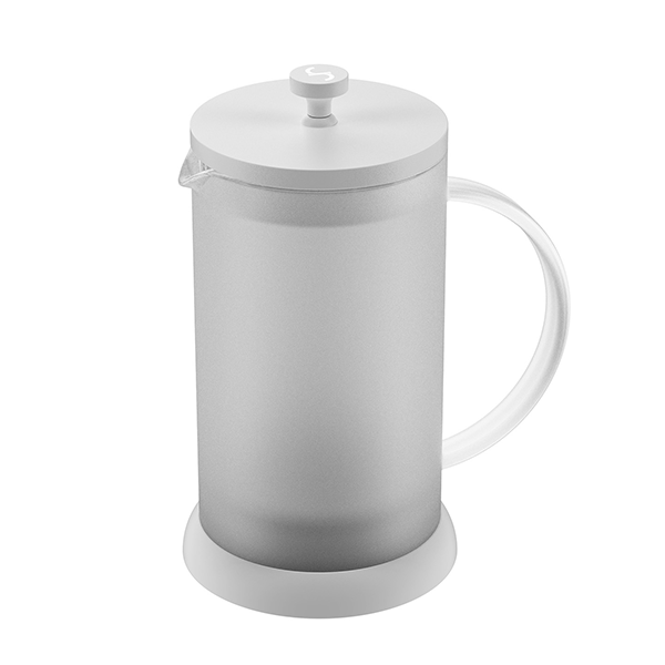 Joy Resolve French Press Coffee Maker - Stainless Steel, 34oz, 4-Level Filtration - Perfect for Home, Office, Camping & Travel