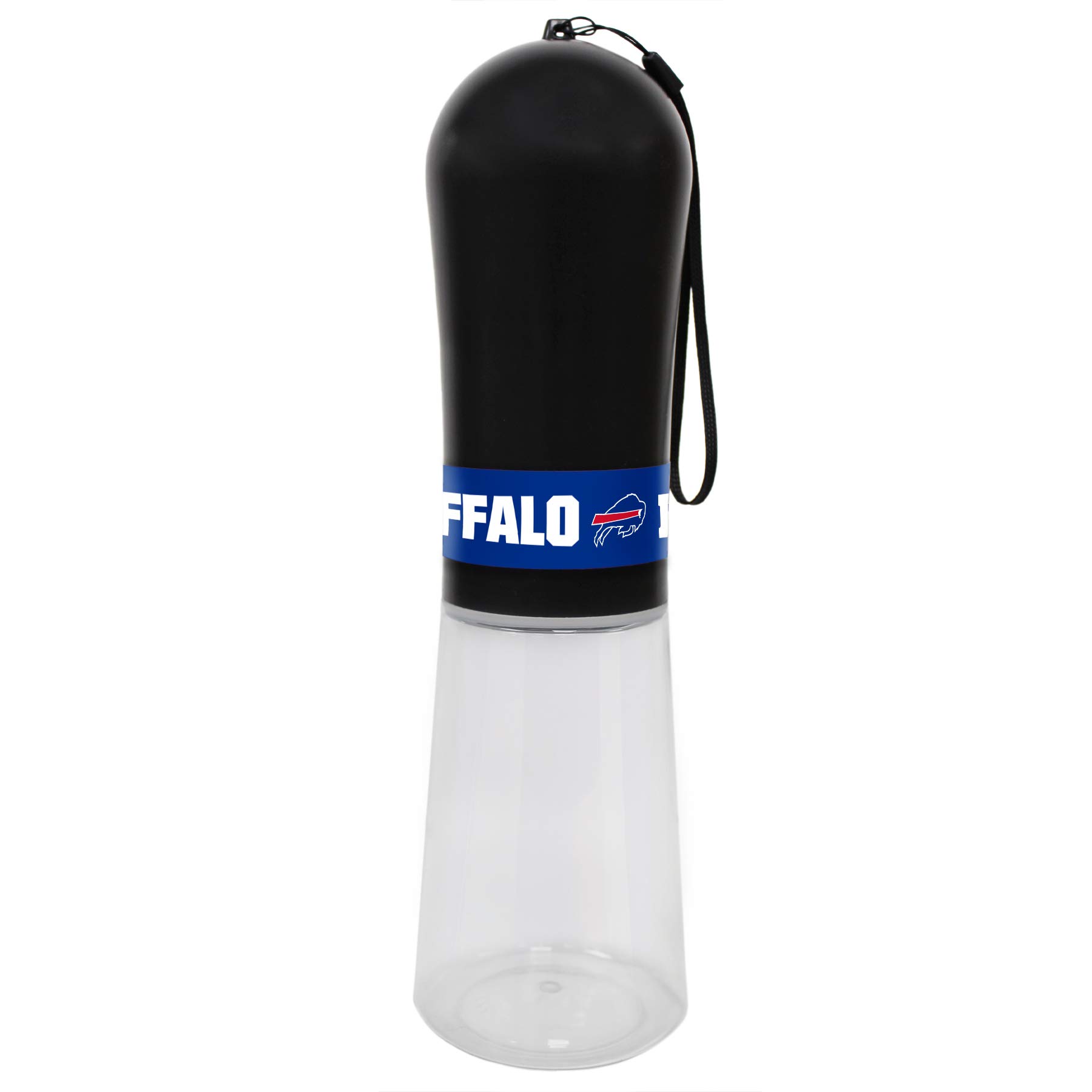 Buffalo Bills NFL Pet Water Bottle - 13.5oz Portable Dog & Cat Water Dispenser with Leak-Proof Design | Perfect for Travel, Hiking, and Outdoor Adventures with Your Pets (BUF-3344)