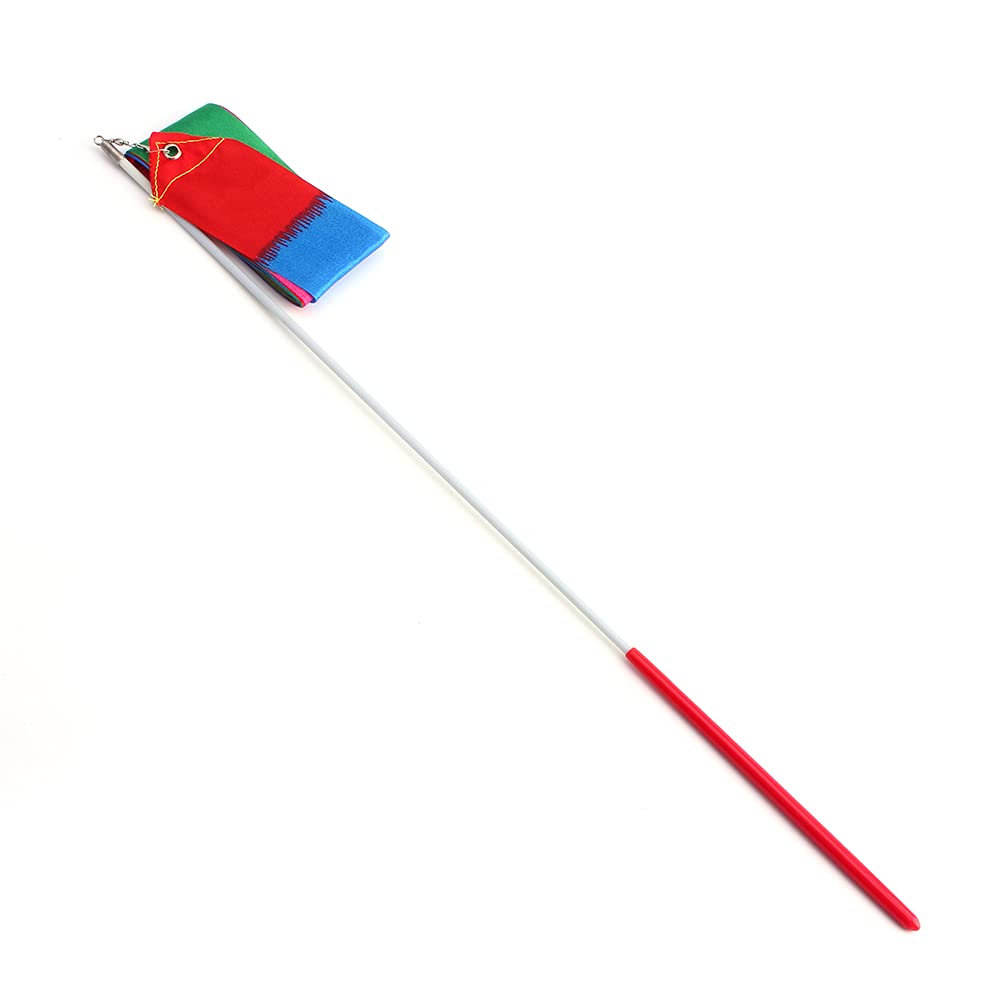 Demeras Rhythmic Dance Ribbon - Durable Twirling Streamer for Gym, Performance, and Choreography - Perfect for Dance Practice and Stage Shows